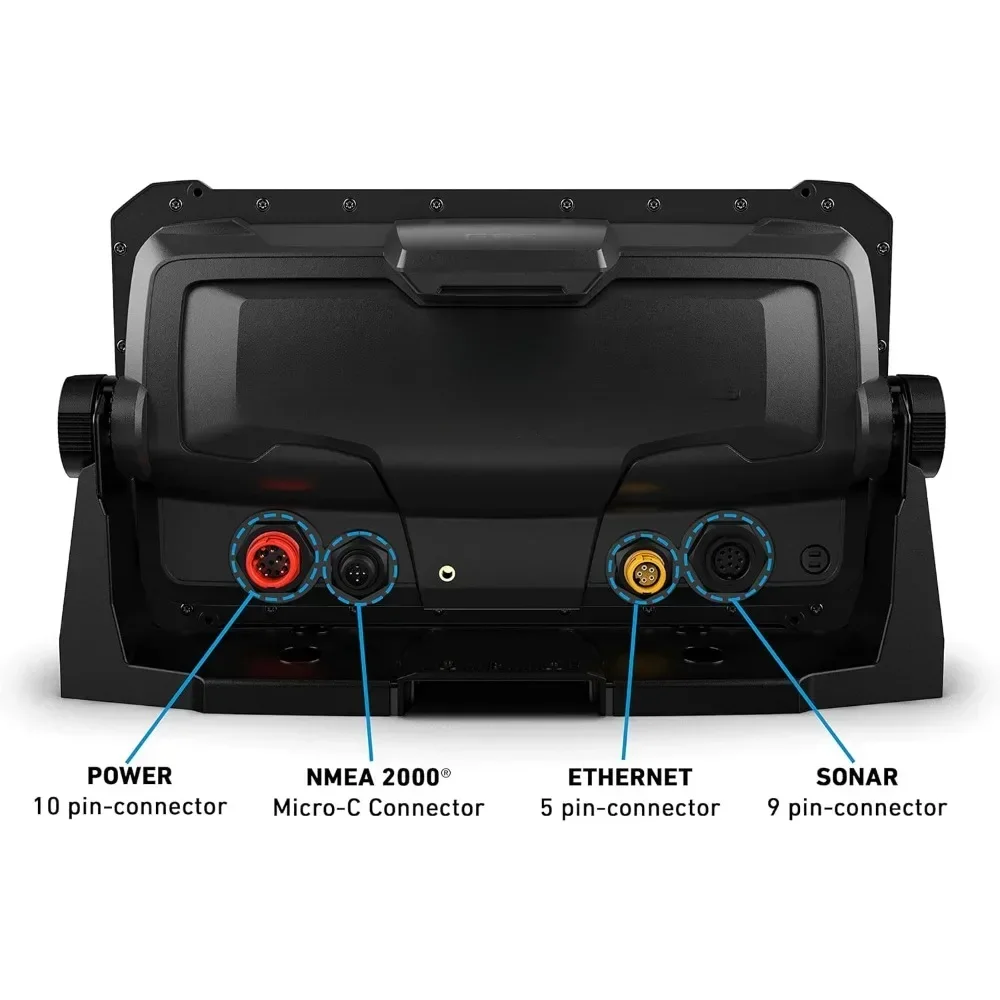 Elite FS 9 fish find with Active Imaging 3-in-1 Transducer, Preloaded C-MAP Contour+ Charts