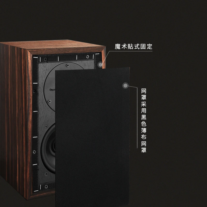 Yaqin LS3/5A Speaker Fever Bookshelf 35a Monitor HiFi Home High-fidelity Passive Replica Desktop Speaker