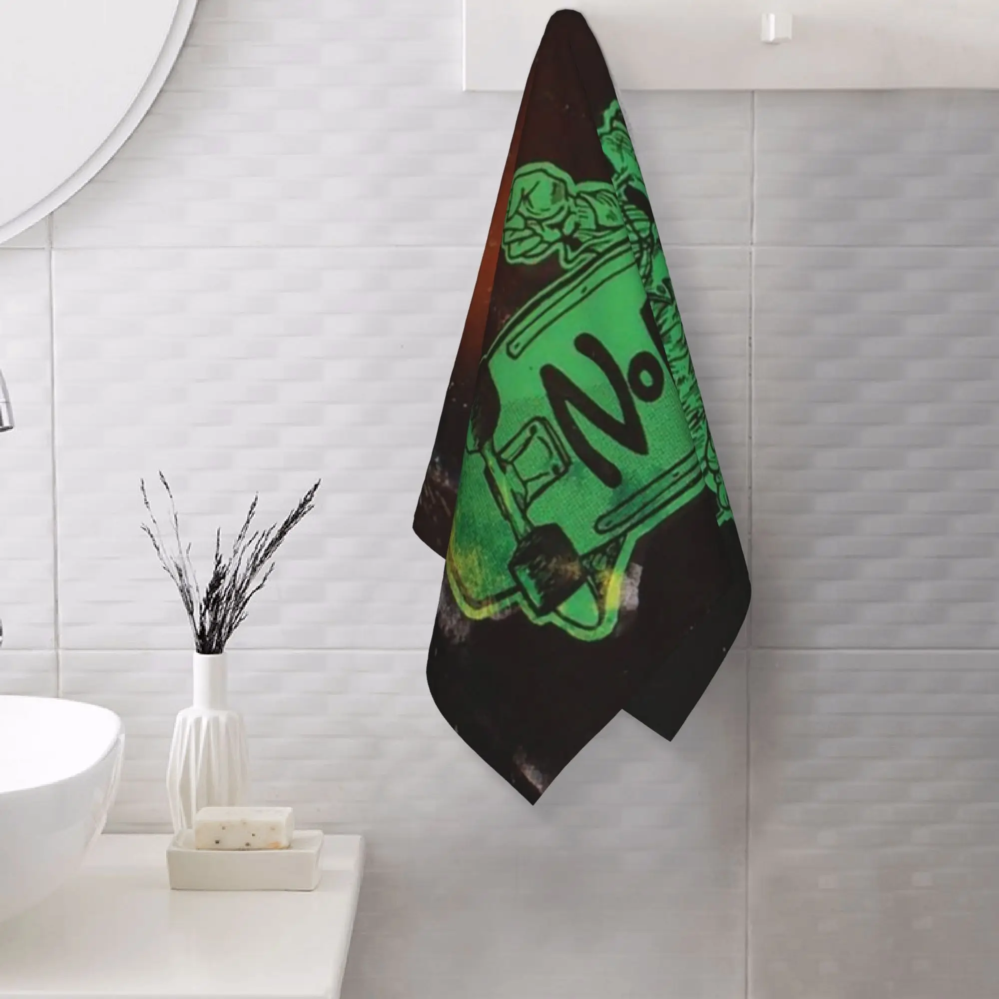 Custom Nofx Band Final Tour Skull Soft Face Towel Quick Dry Pool Bath Cotton Towels Absorbent Quick