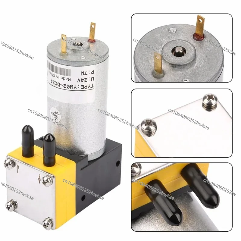 

Diaphragm pump Self-priming miniature water Negative pressure air 12V waste liquid pump 24V small vacuum suction