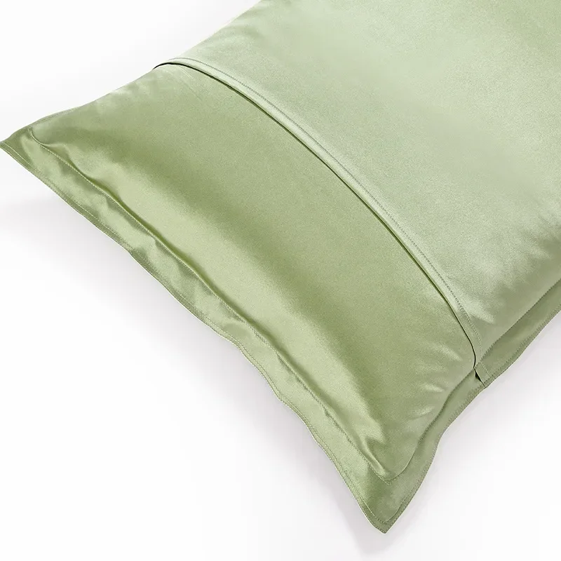 30MM Heavy Silk Pillowcase Solid Color Silk Pillow Cover Envelope Comfortable Pillow Case Home Pillow Covers P011