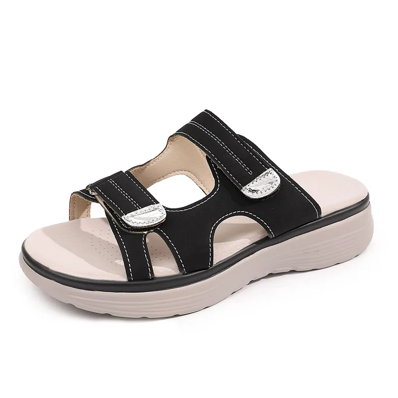 

Горячая новинка 2026: Модные женские повседневные открытые шлепанцы