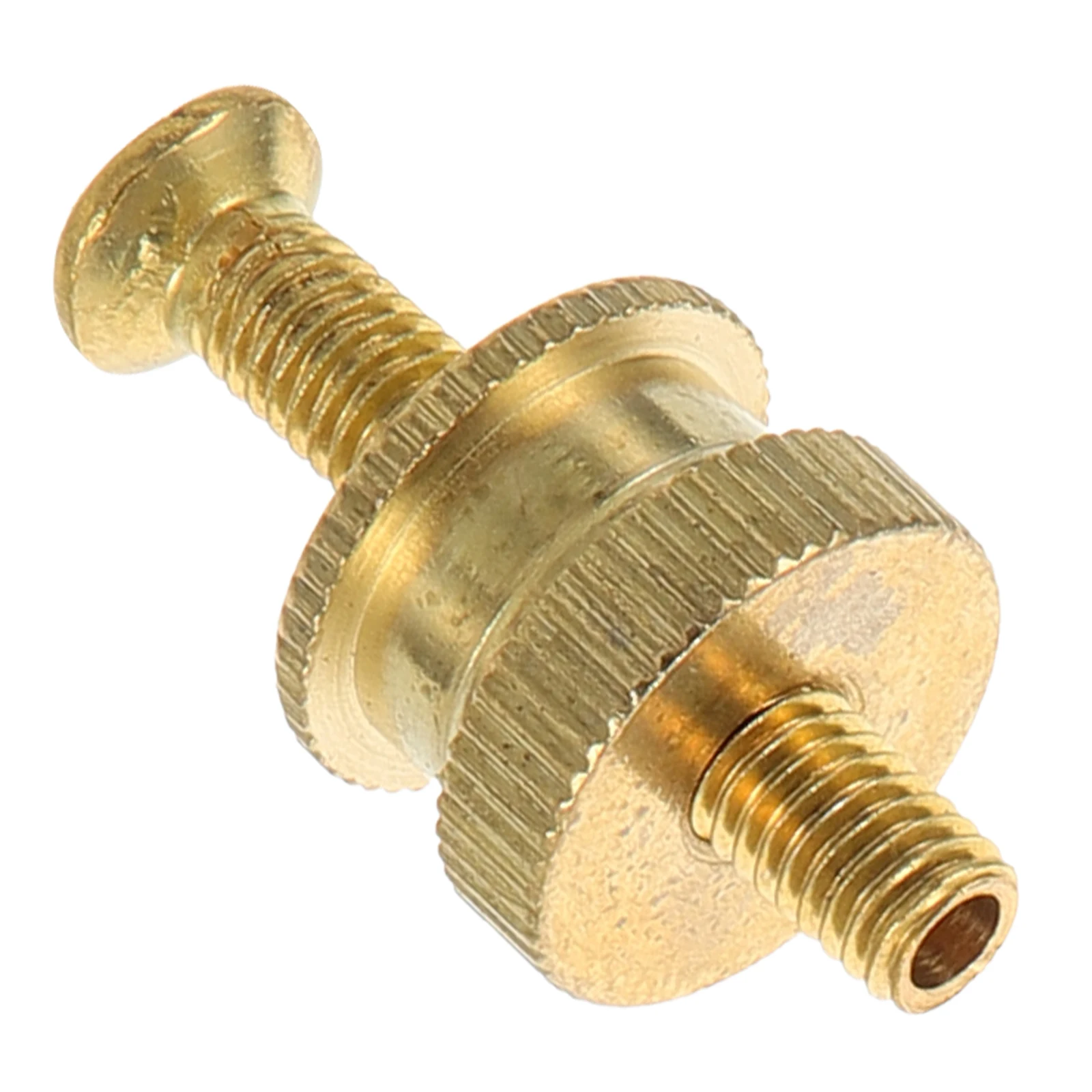 

Electric Guitar Replacement Brass Bridge Screw Durable Smooth Polished Saddle Part Practical Guitar Bridge Repair Accessories