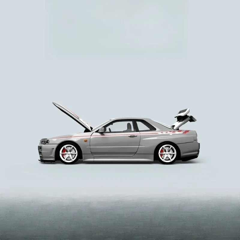 Blue Latte Simulation Alloy Car Model