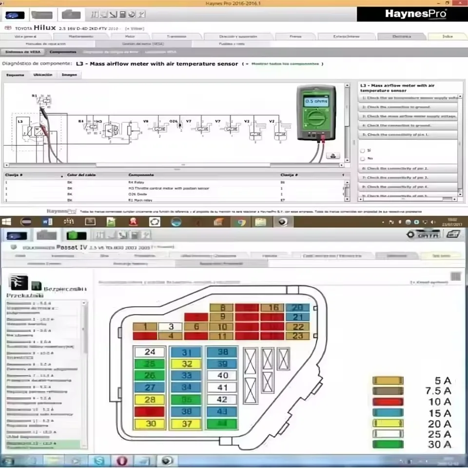 2025 Hot Auto repair software Vivid Workshop 2018 or autodata 3.45 DATA Europe Automotive Diagnostic tools haynes pro French