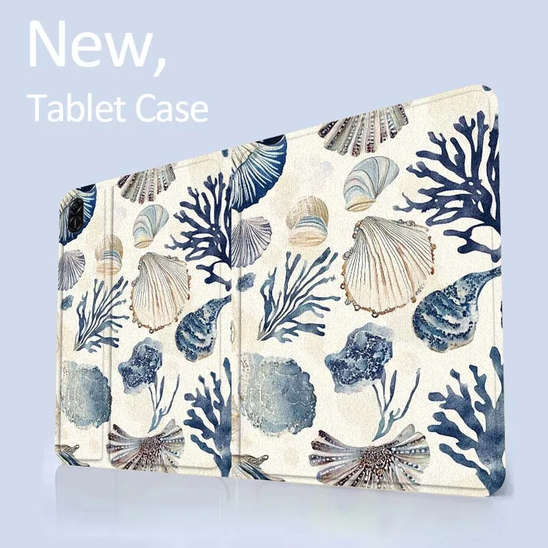 

Marine life patterns Tablet Case For Honor Tab Pad 6 7 8 9 X8 V7 V8 X9 13 X8a X9a Pro 10 Magic GT GT2 10.1 13.3 Inch