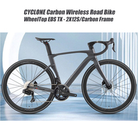 Cheap 700*28C WheelTop EDS TX Wireless 2*12S Carbon Road Bike Hydraulic Disc Brake Electronic Shifting Men's Bicycle For Sale