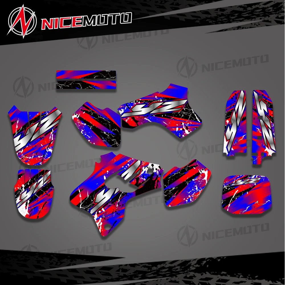 

For YAMAHA YZ 80 YZ80 1993 1994 1995 1996 1997 1998 1999 2000 2001 Graphics Decals Stickers Motorcycle Background