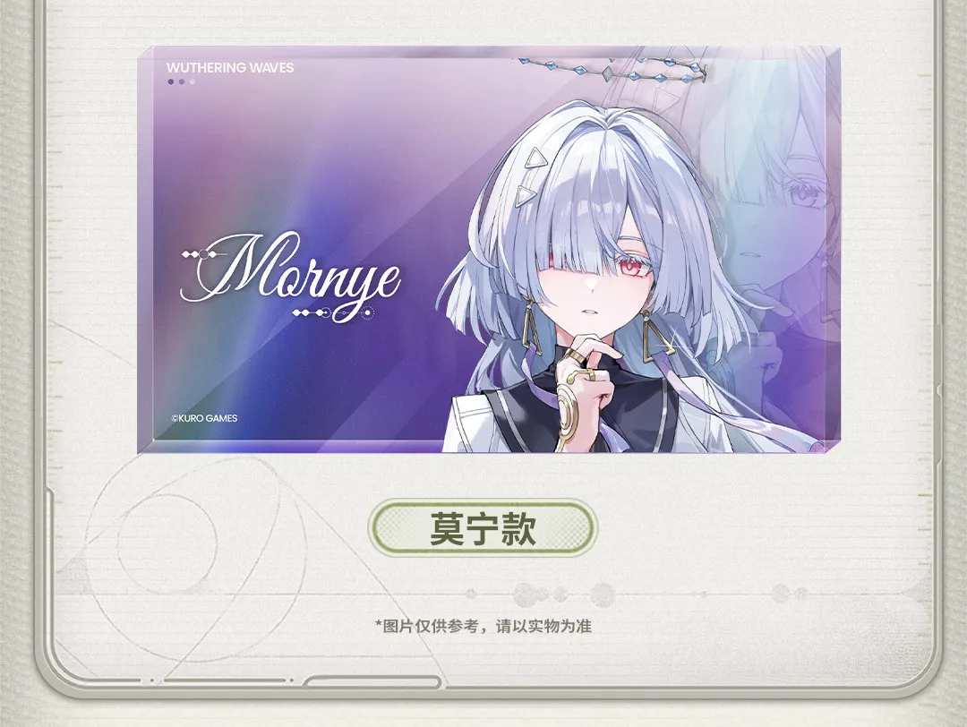 Wuthering Waves Resonators Theme Acrylic Ornaments Rina Chisaki Morning Anime and Manga Game Merchandise