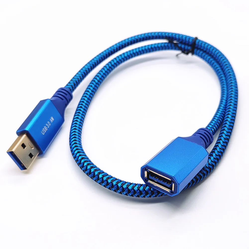 Câble d'extension USB3.0 pour Smart TV PS4 Xbox 3m 2m, cordon d'extension, synchronisation de données Super rapide, câbles de transfert rapide USB 3.0 2.0