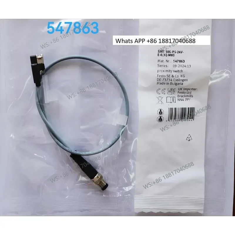 1PC for Proximity switch 547863 SMT-10G-PS-24V-E-0,3Q-M8D