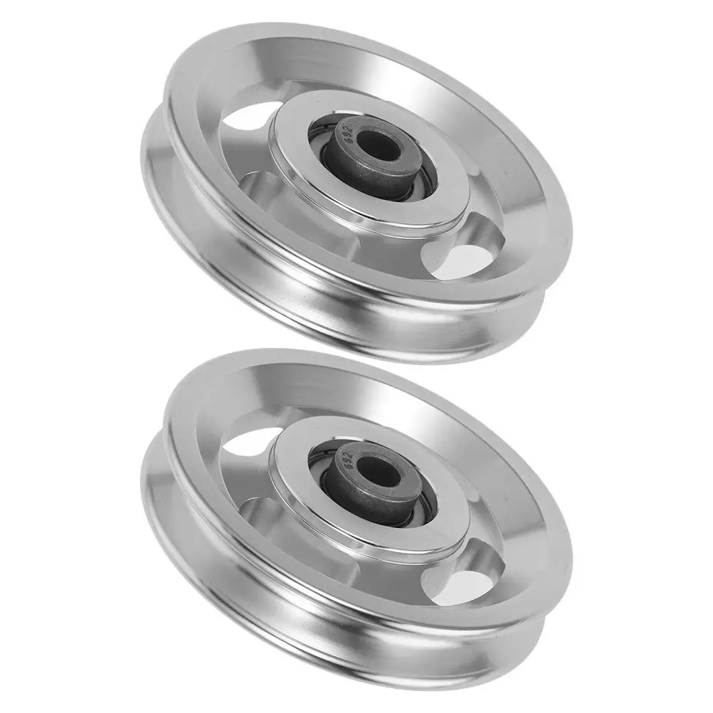 2pcs-universal-aluminum-alloy-gym-pulley-wheel-replacement-for-weight-training-silent-smooth-pulley-for-home