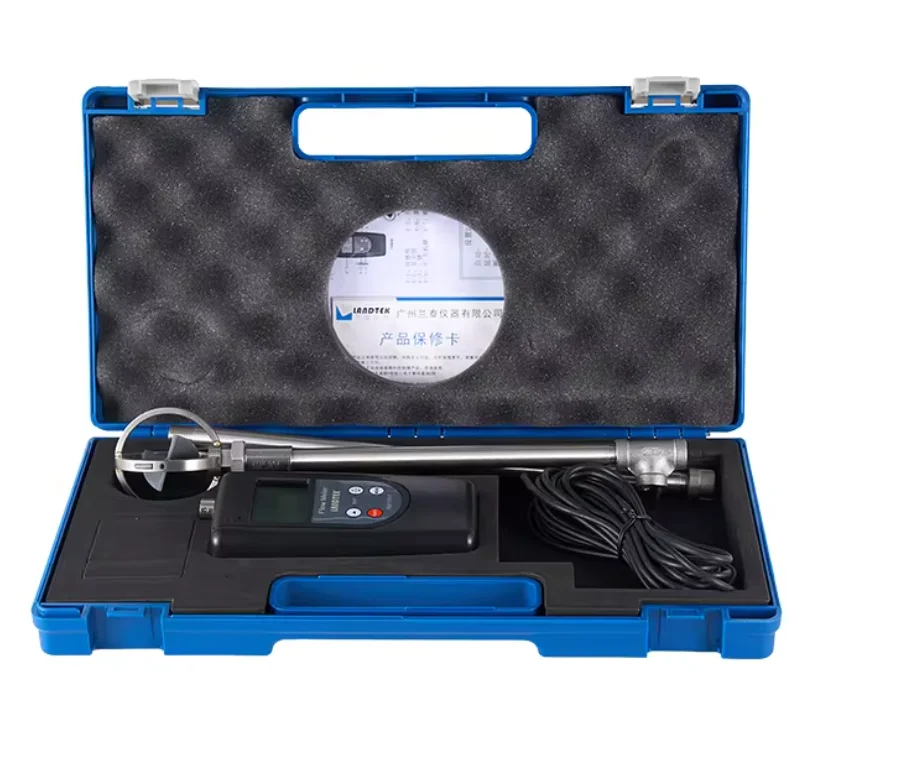 FM-100V5/ FM-200V6/FM-100V10 Flow Meter Open Channel Water Flow Velocity Tester