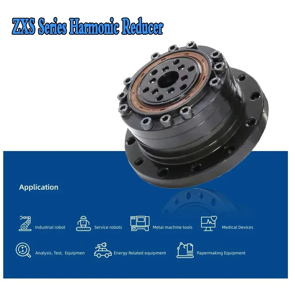 Imagem -03 - High Precision Cup tipo Stepper Motor Drive Kit Engrenagem Harmônica 40servo Motor Drive Kit para Robô Rotativo Plataforma