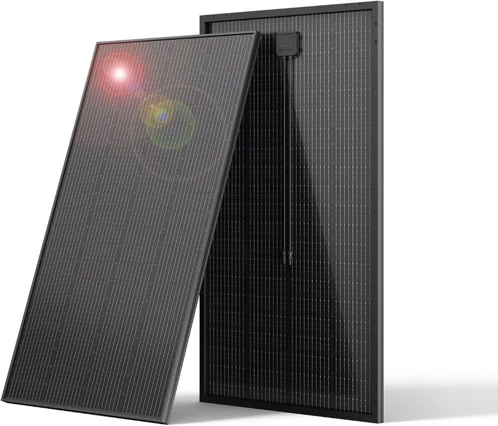 Bifacial 200 Watt Solar Panel, 12V 200W 10Bb Monocrystalline Solar Panel Panel High Efficiency Module Monocrystalline