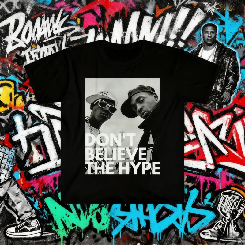 

2025 Summer Public Enemy T-shirt: Classic Hip-hop Pattern for Men and Women Pure Cotton Printed Large-sized Breathable T-shirt