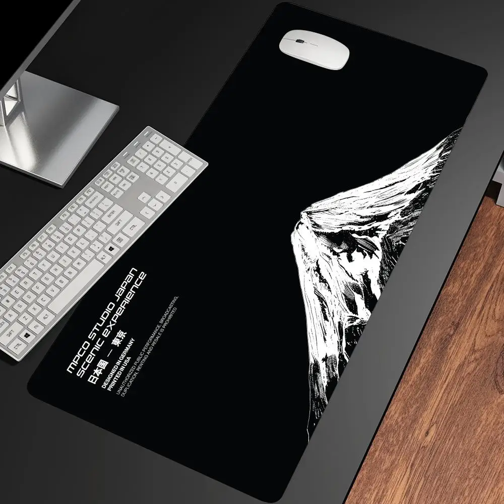 Mount Fuji Mouse Pad XXL Large Desk Mat Non-slip Rubber Lock Edge Gaming Keyboard Mousepad Computer Table Mat Office Accessory