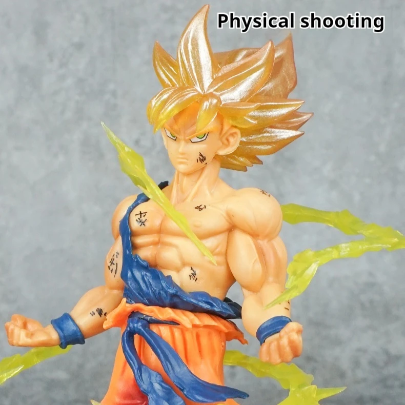 Dragon Ball Son Goku Anime Action Figure, Super Saisuperb, KakarPossible, Modèle Brittop Ornements, Sculpture Jouet pour Enfants, Cadeau d'anniversaire, 16cm