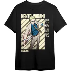 Men / Women Grey Anime Jujutsu Kaisen Kento Nanami NEW DESIGN T-Shirt