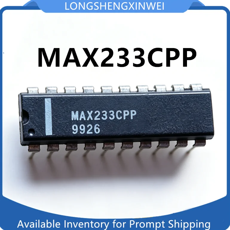 1PCS New Original MAX233CPP DIP-20 Driver Receiver Chip in Stock