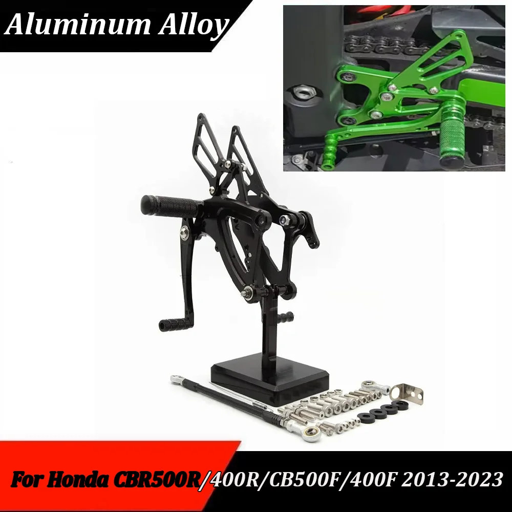 

Footrest Foot Pegs CNC Rearset Footpeg Motorcycle Accessories For Honda CB500F CB400F CB 400F CB 500F CBR500R CBR400R 2013-2023