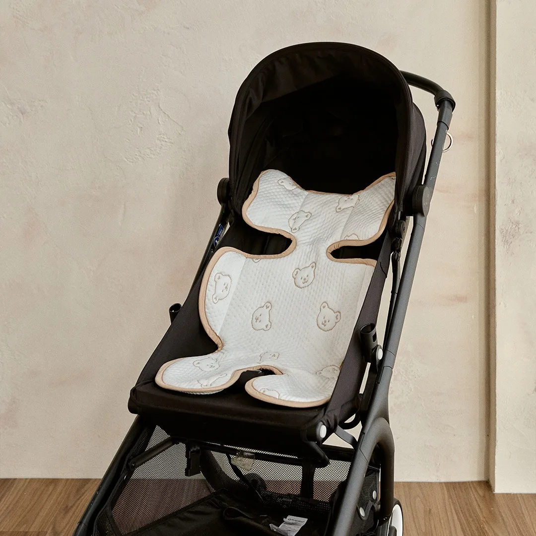 Baby stroller ice silk mat, stroller cooling pad, baby cooling cushion, breathable summer stroller seat cushion