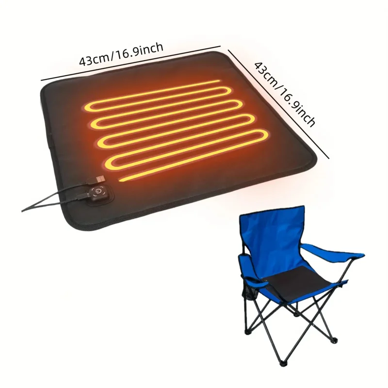Portable Folding Heating Pad,Suitable for sports events、Outdoor Activities、Hiking、Office、Fishing