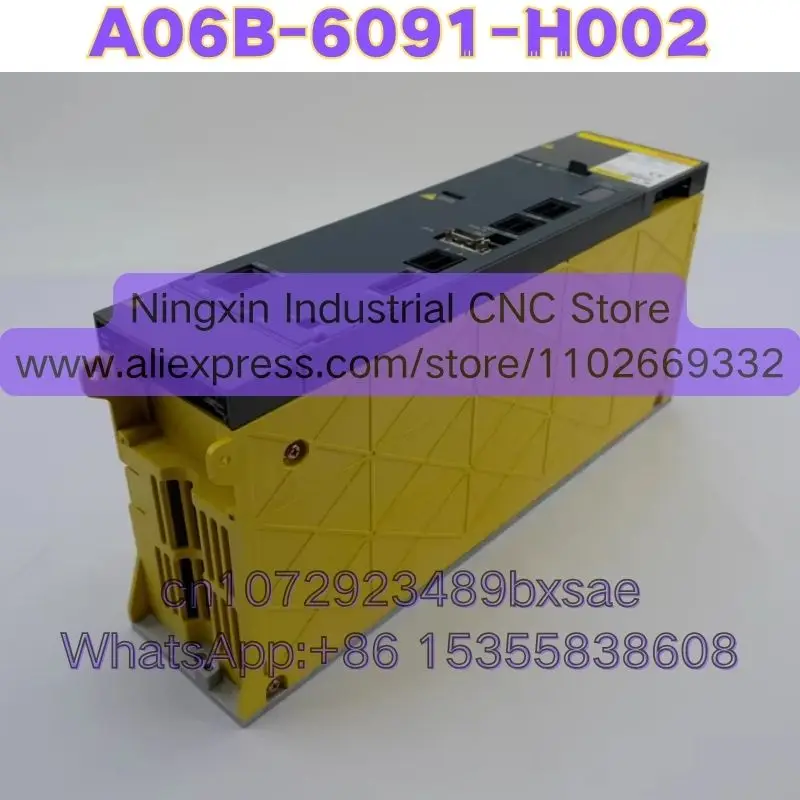 High-quality Goods Used A06B-6091-H002 Function Intact