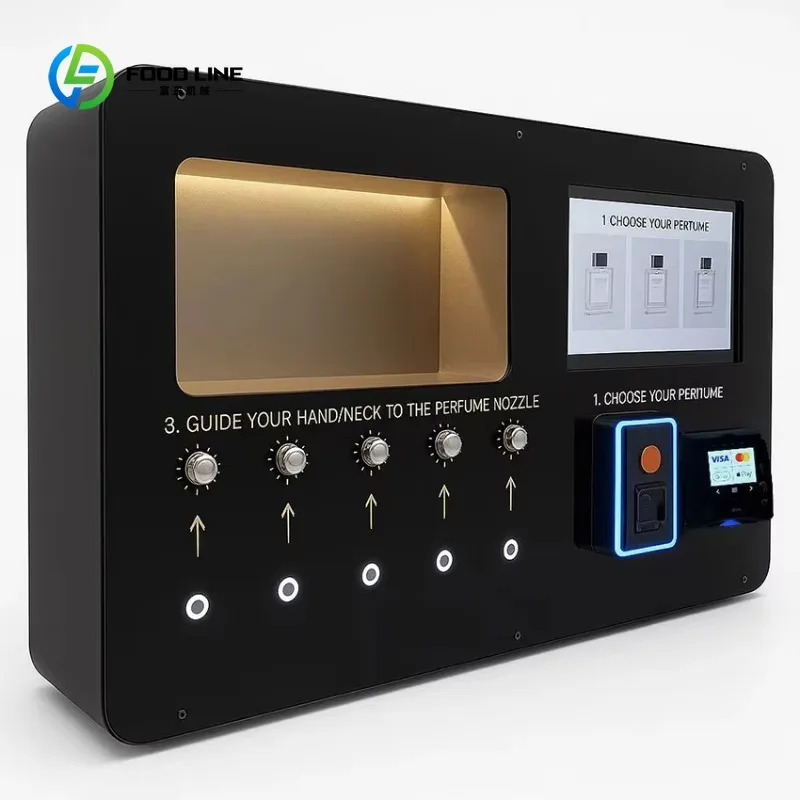 Customized Best-selling Manufacturer Modern Color Automatic Wall Mount Perfume Vending Machine Spray Aromatherapy Machine