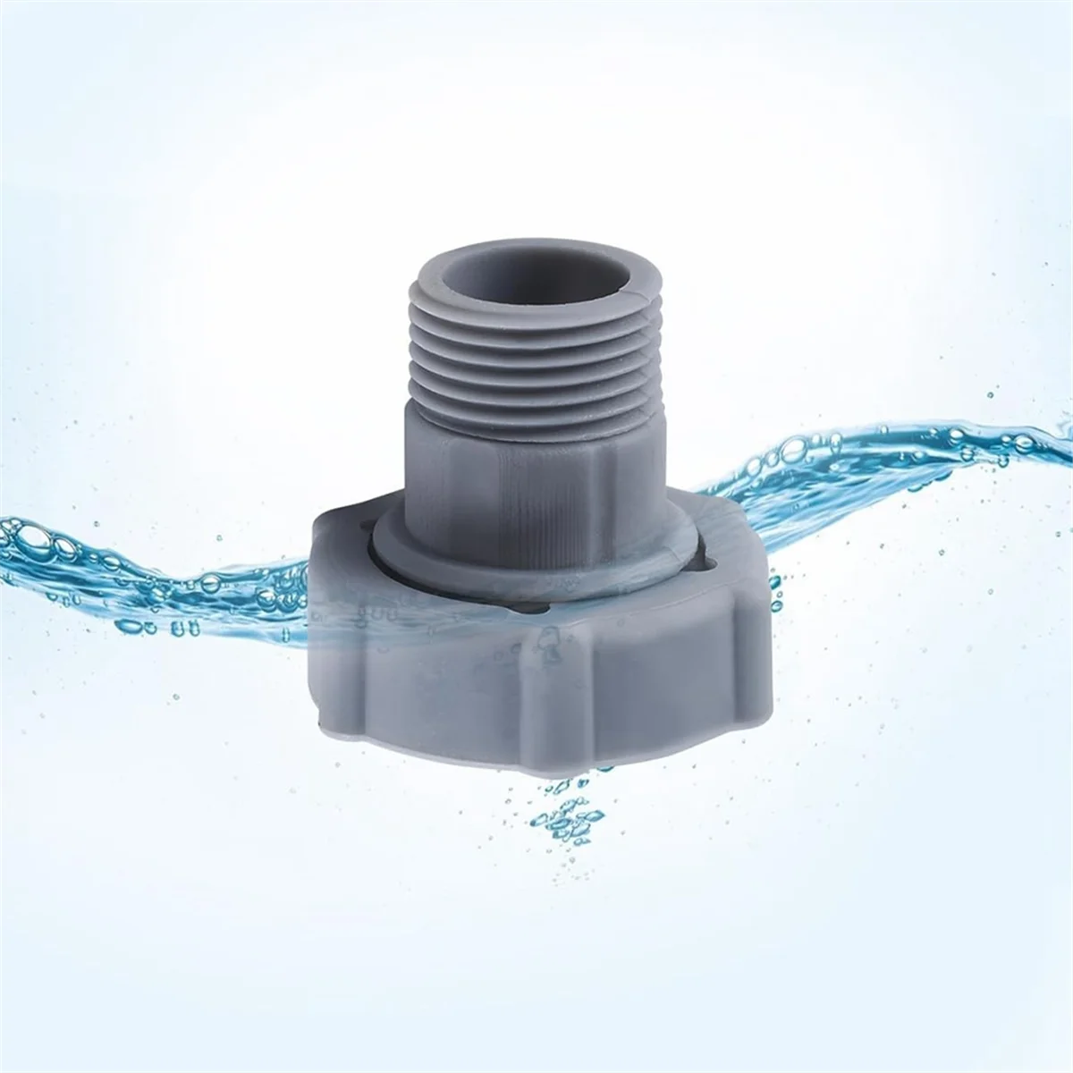 Pool Drain Fittings, Pool Drain Accessories, Connectors, Suitable for 1.5 Inch Connection, Pool Bottom, Pool Accessories