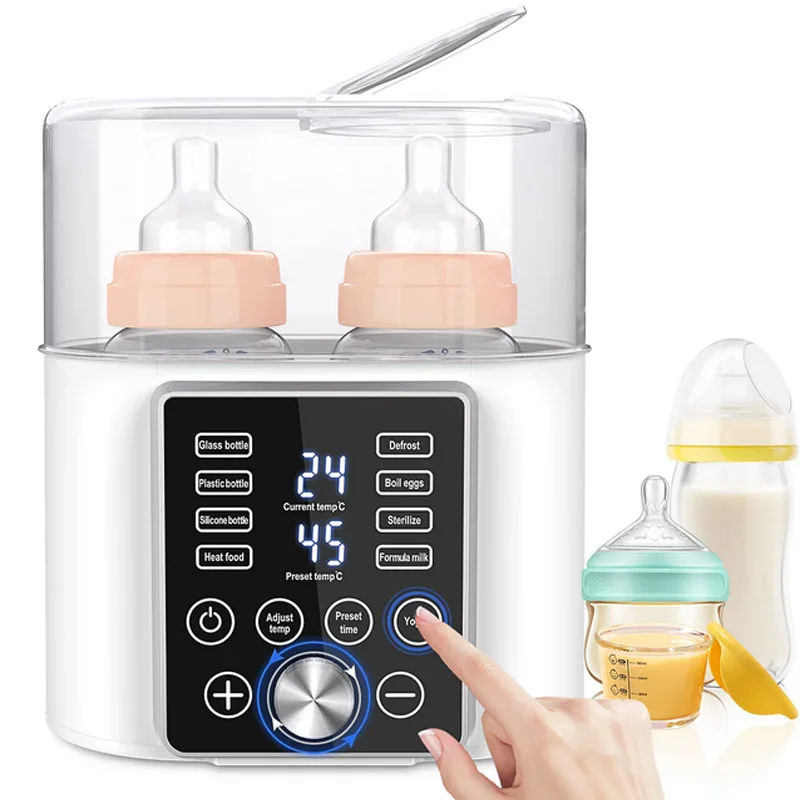 

Breastmilk Warmer Baby Feeder Food Heating Insulated Nursing Warmer Electric Milk Bottle Heater With Steam Sterilization