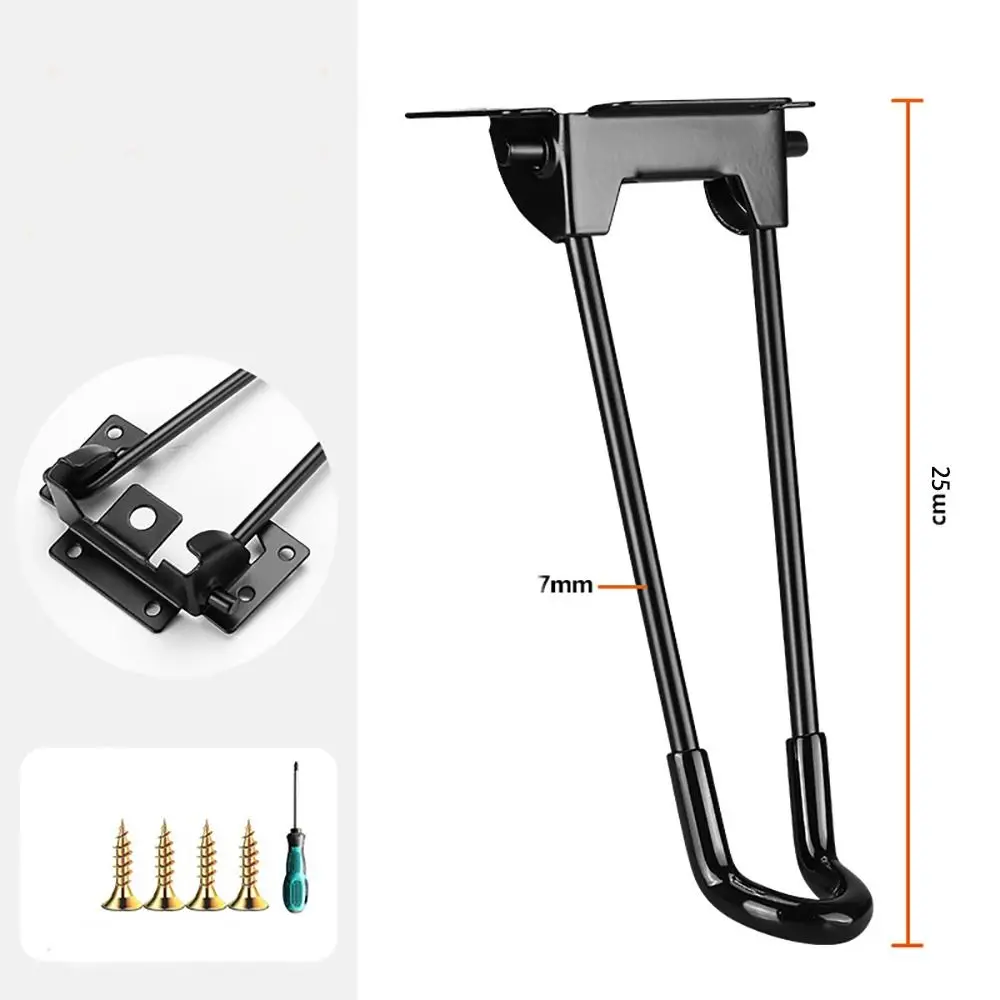 Складные ножки стола из нержавеющей стали, несущая нагрузка, повышающая стабильность, складная подставка для мебели, противоскользящая, устойчивая к царапинам