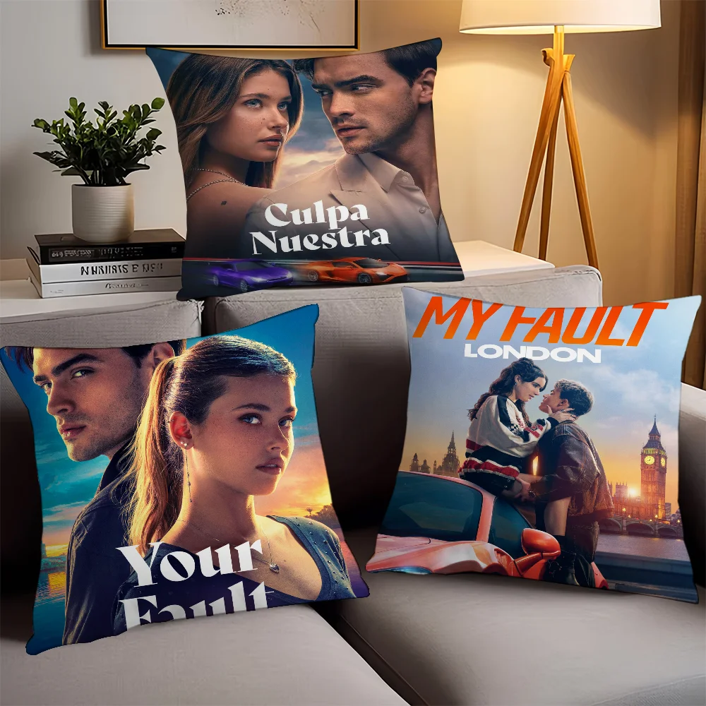 Spanish love TV M-My F-Fault  Pillow Case Office Cushions Suitable For Sofa Car Bedroom Decorative Cushion Cover