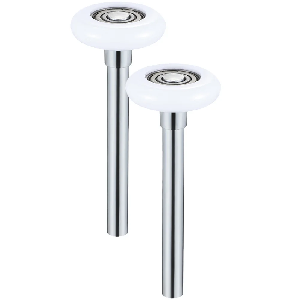 

2pcs Nylon Garage Door Roller Reinforced Steel For 7Ft Garage Doors Replacement Quiet Durable Easy Install Hardware