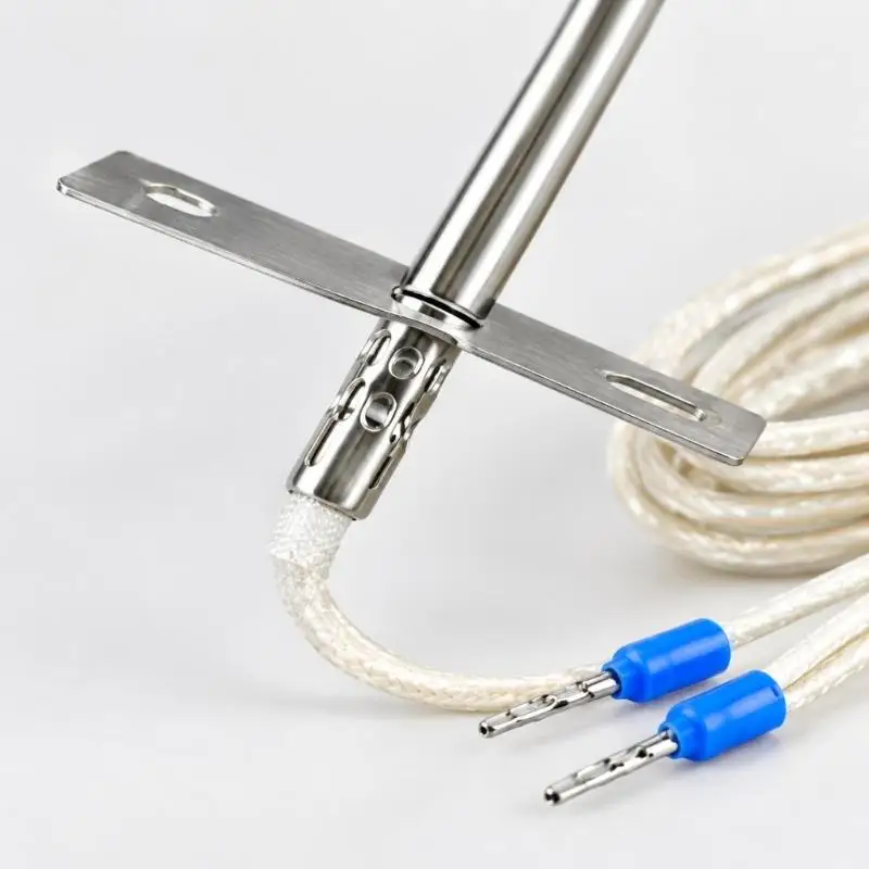 E8BD ZGRTD1 Grill Temperature Probe with Insulated Two-Wire Leads and Pin Terminals