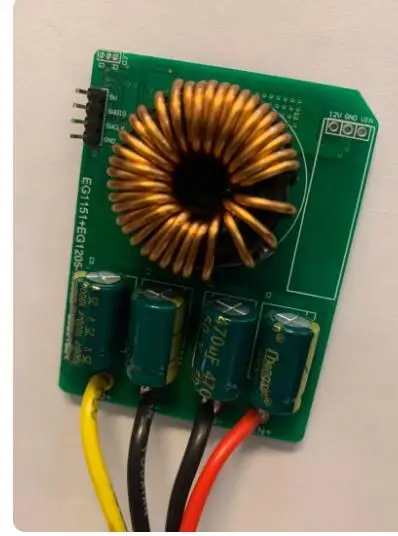 eg1151降圧昇圧方式に基づく146v-10a非絶縁型降圧昇圧dc-dc方式