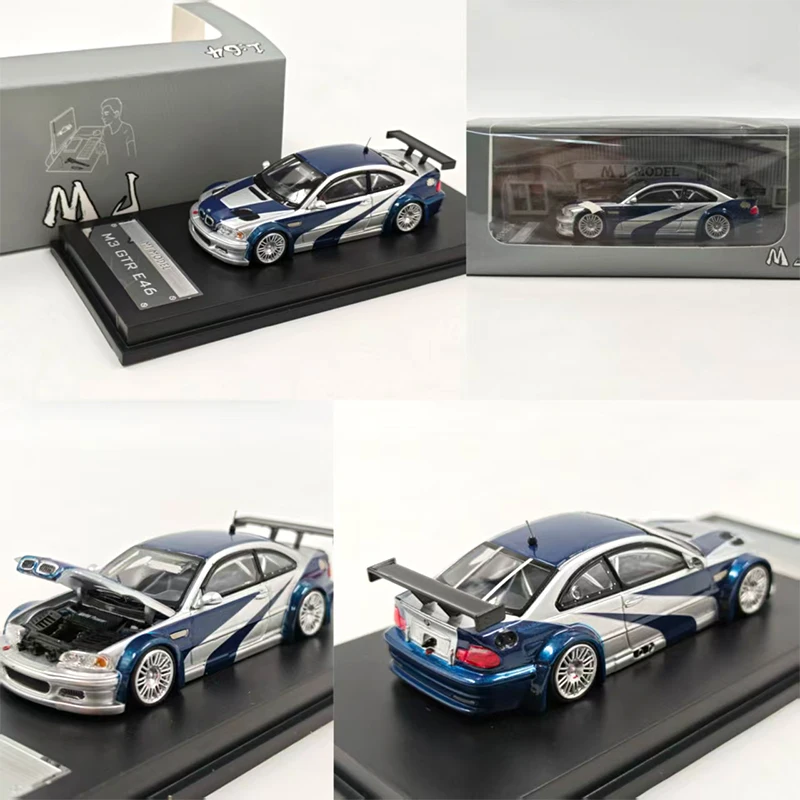

Литой под давлением оригинальный масштаб 1:64 M3 GTR NSF имитация сплава модель автомобиля статическая Коллекционная игрушка подарок орнамент сувенирное украшение