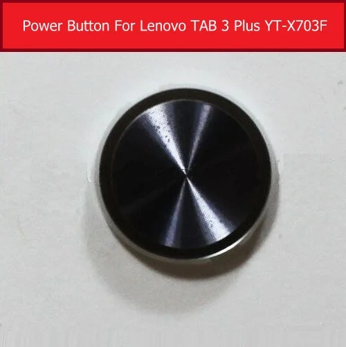 Oryginalny przycisk boczny włączania/wyłączania zasilania do tabletu Lenovo Yoga Tab 3 Plus YT-X703F Części zamienne do klawiatury bocznej włączania/wyłączania zasilania