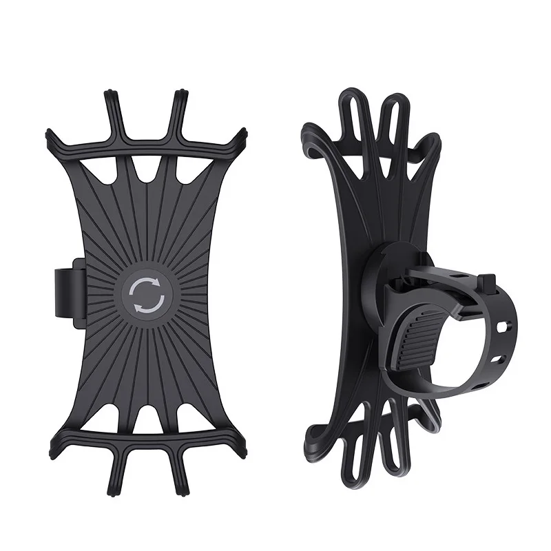 AliExpress NONE Universal Bicycle Silicone Mobile Phone Holder Outdoor Motorcycle Support Celular for IPhone Samsung Xiaomi Gsm Houder Fiets