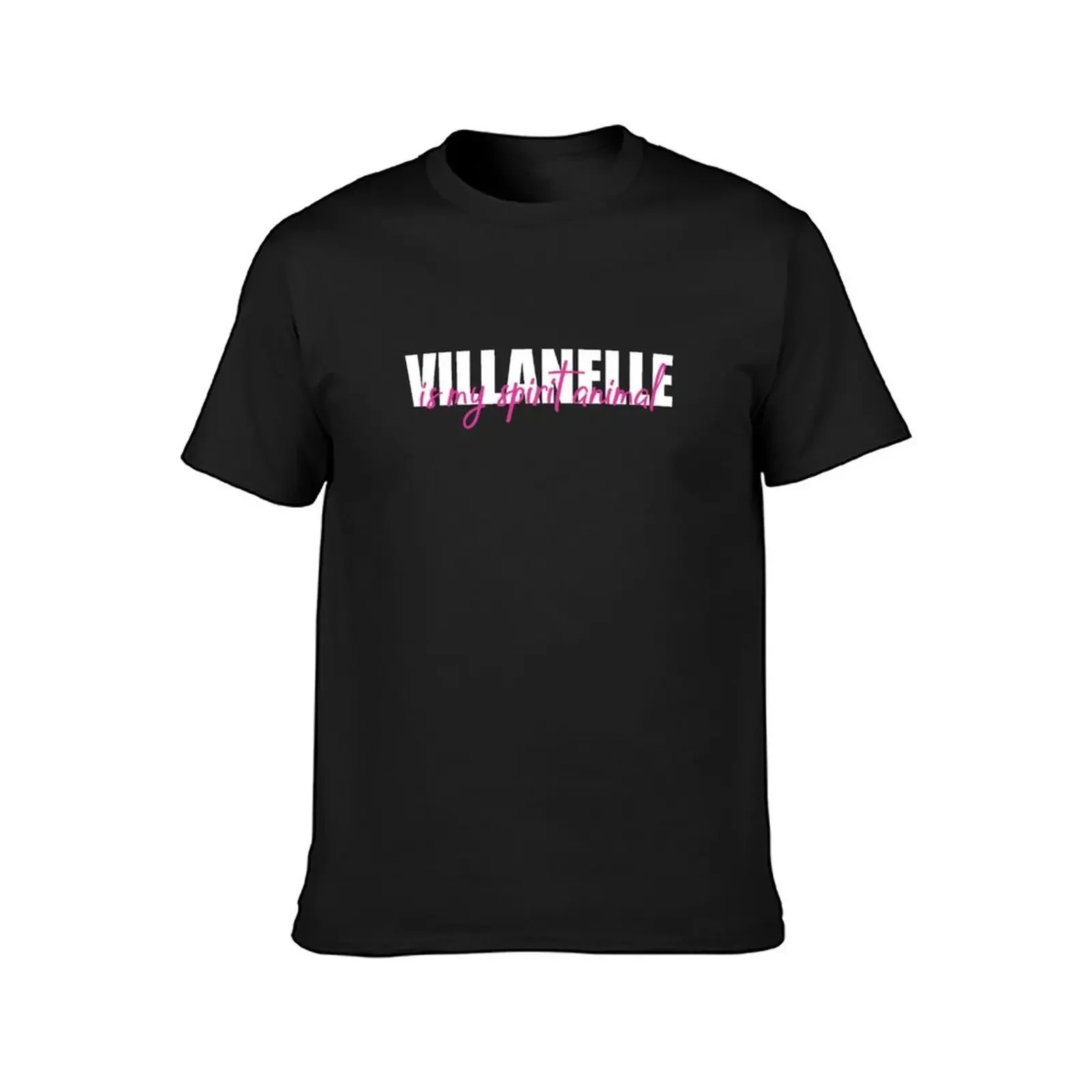 VILLANELLE T-Shirt oversized vintage clothes Short sleeve tee men