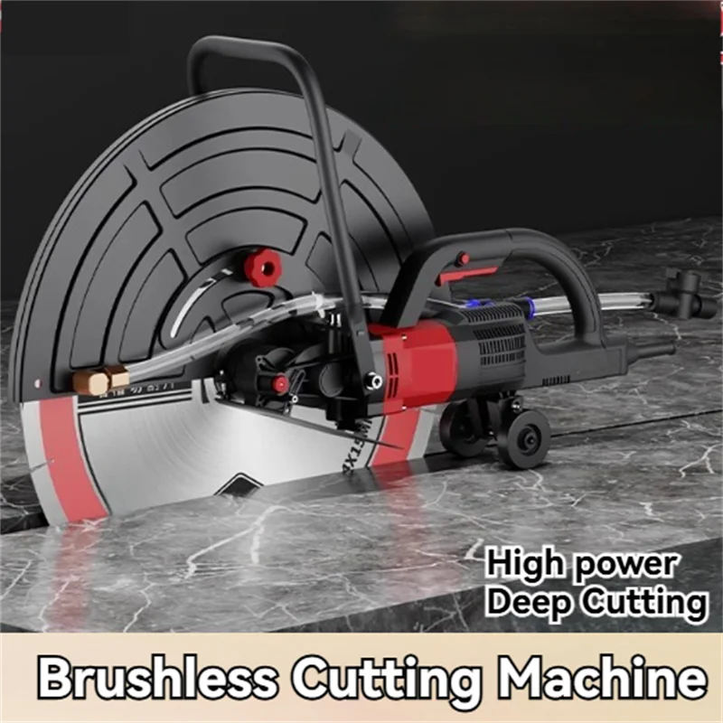 6000W Brushless Wall Cutting Machine 26/28CM Deep Cutting Marble Cutter Reinforced Concrete Cement Cutting