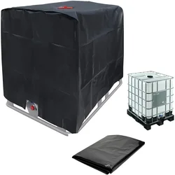 420D IBC water tank cover IBC tote bag cover 1000L 275 gallons (about 75.7 liters) waterproof cloth cover for IBC water tank con