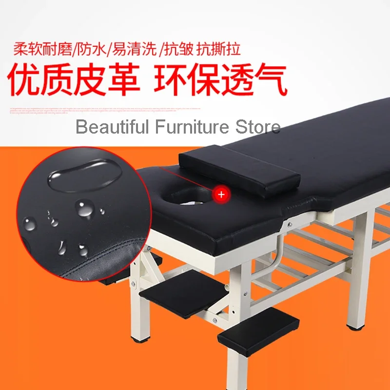 Beauty Pedicure Massage Table Portable Facial Comfort Spa Lash Foldable Bed Mattresses Camastro Plegable Salon Furniture MQ50MB