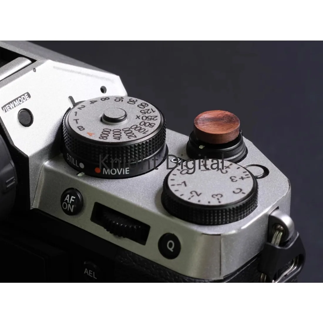 수제 흑단 호두 로즈우드 오목 및 볼록 원목 셔터 단추, 후지 XPRO3 XT5 X100V XT30 XE 라이카 M9 M10 M240