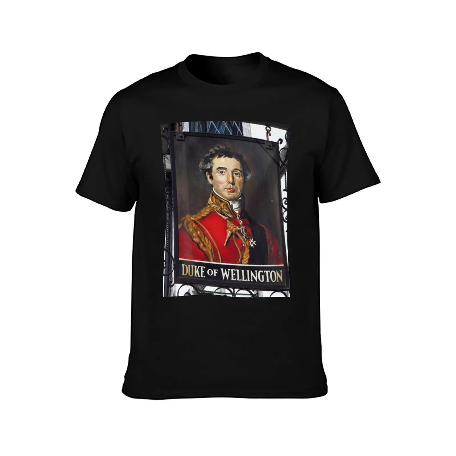 Undefeated - The Duke of Wellington T-Shirt Summer Casual Cotton Tee Oversized Streetwear Tops Vintage Graphic Print