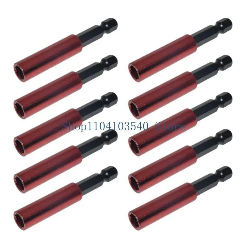 02DC Screwdriver Extension MagneticQuick Release 1/4 HexShank Holder Drill Bit Extension Bit Set Quick ChangeHand Tool