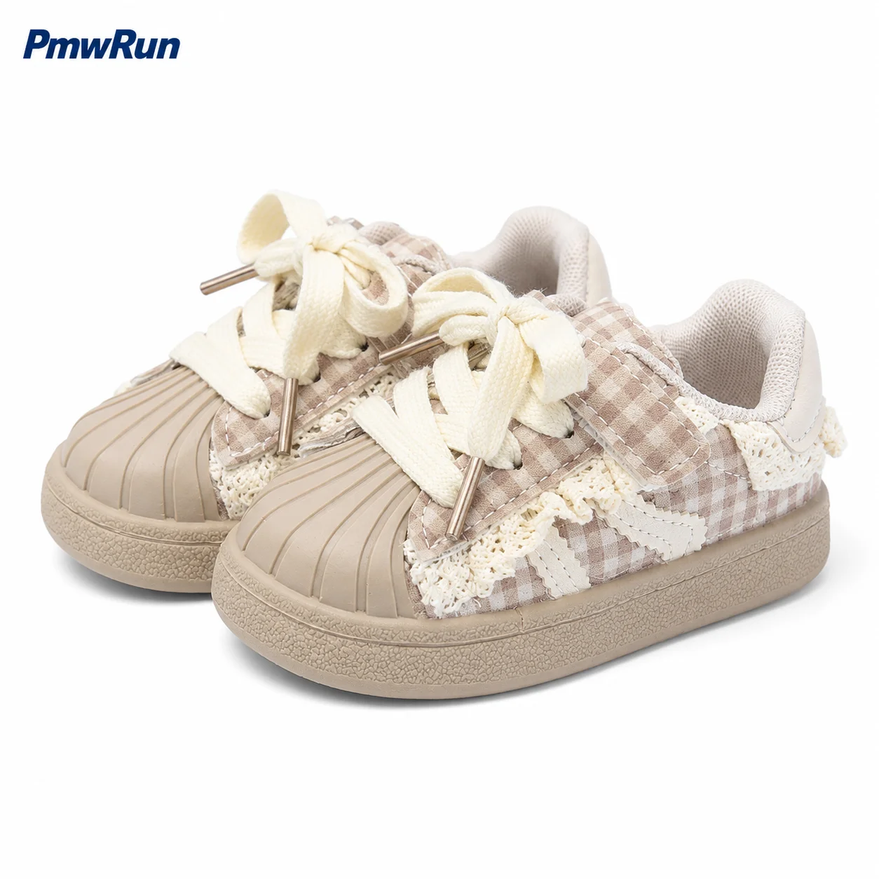 Korean Style Sport Shoes For Children Ergonomics Anti-slippery Kid's Sneakers Trend Fashion Boy's Girl's Running Footwear