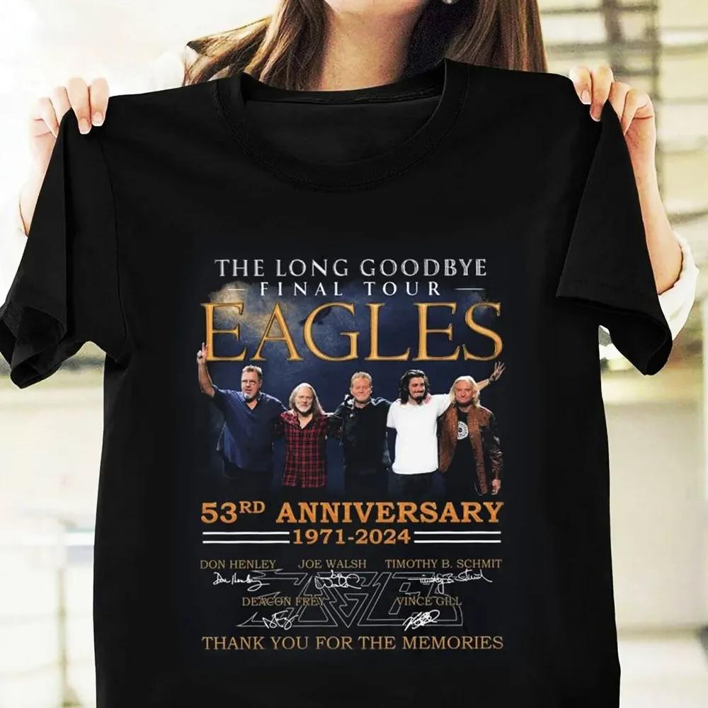 

The Long Goodbye Final Tour 53rd Anniversary 1971-2024 Signatures T-Shirt