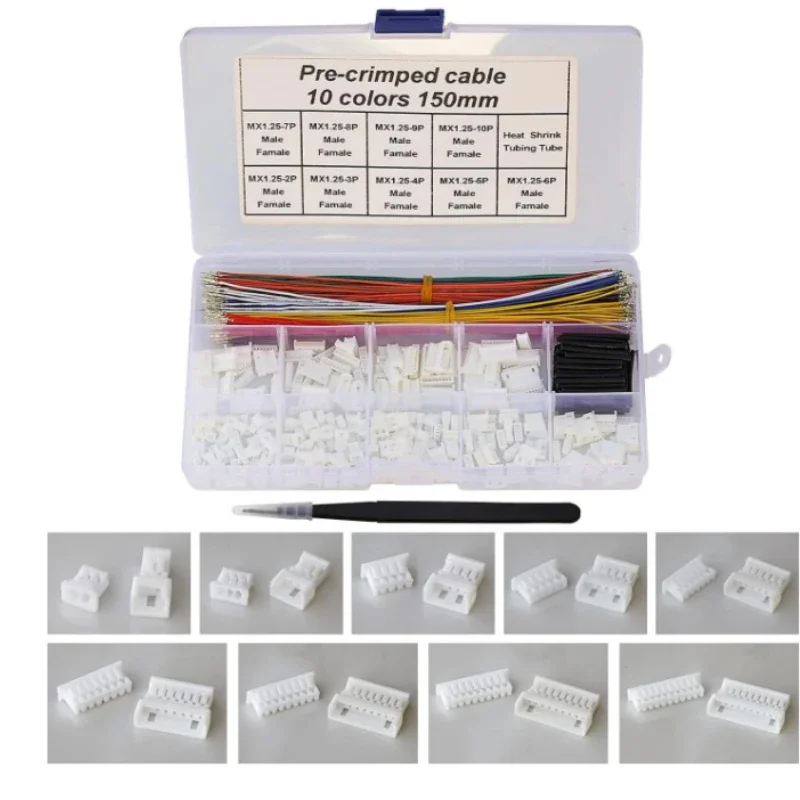 PicoBlade 1.25mm Pitch Connector with 28AWG Cables, Molex PicoBlade 1.25mm Connector