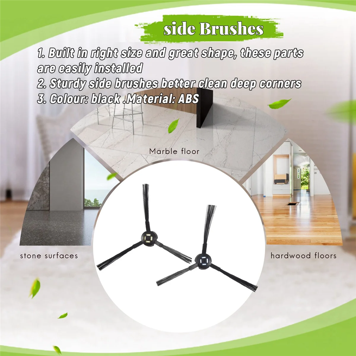 مبيعات! 10 قطعة جهاز آلي لتنظيف الأتربة فرشاة جانبية ل Ilife V8 V8S X750 A7 X800 X785 V80 أجزاء المكنسة الكهربائية الروبوتية الملحقات